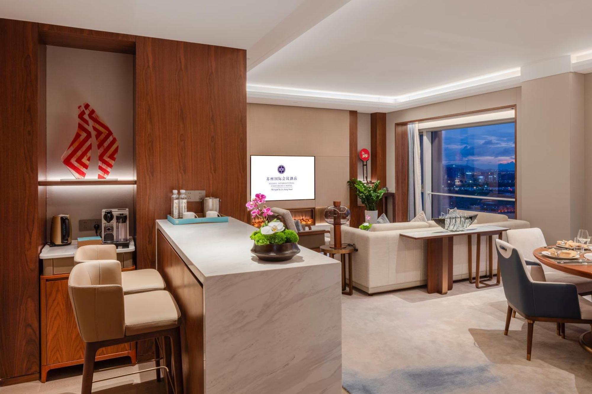 Suzhou International Conference Hotel Dış mekan fotoğraf
