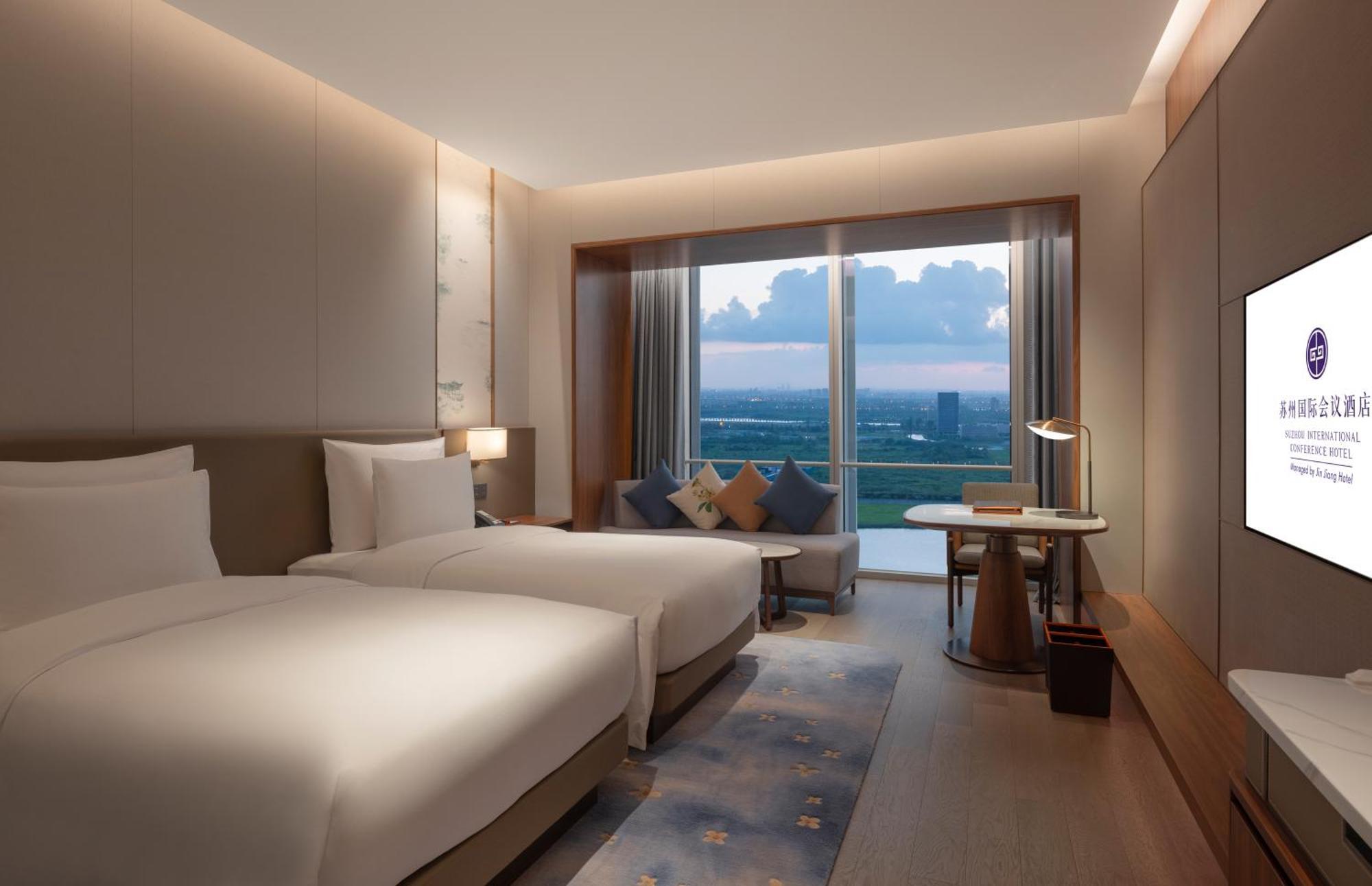 Suzhou International Conference Hotel Dış mekan fotoğraf