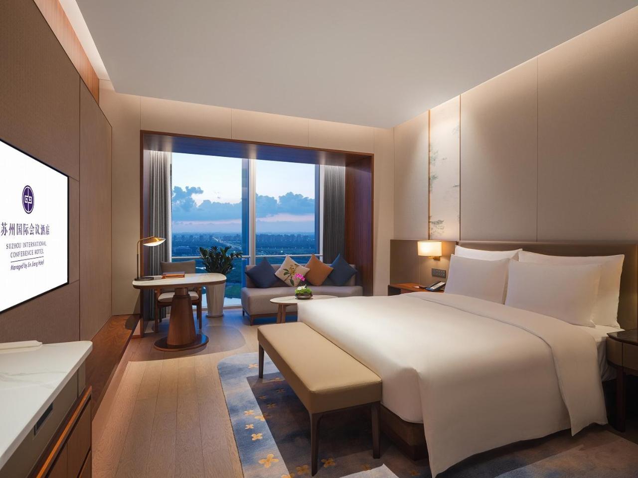 Suzhou International Conference Hotel Dış mekan fotoğraf