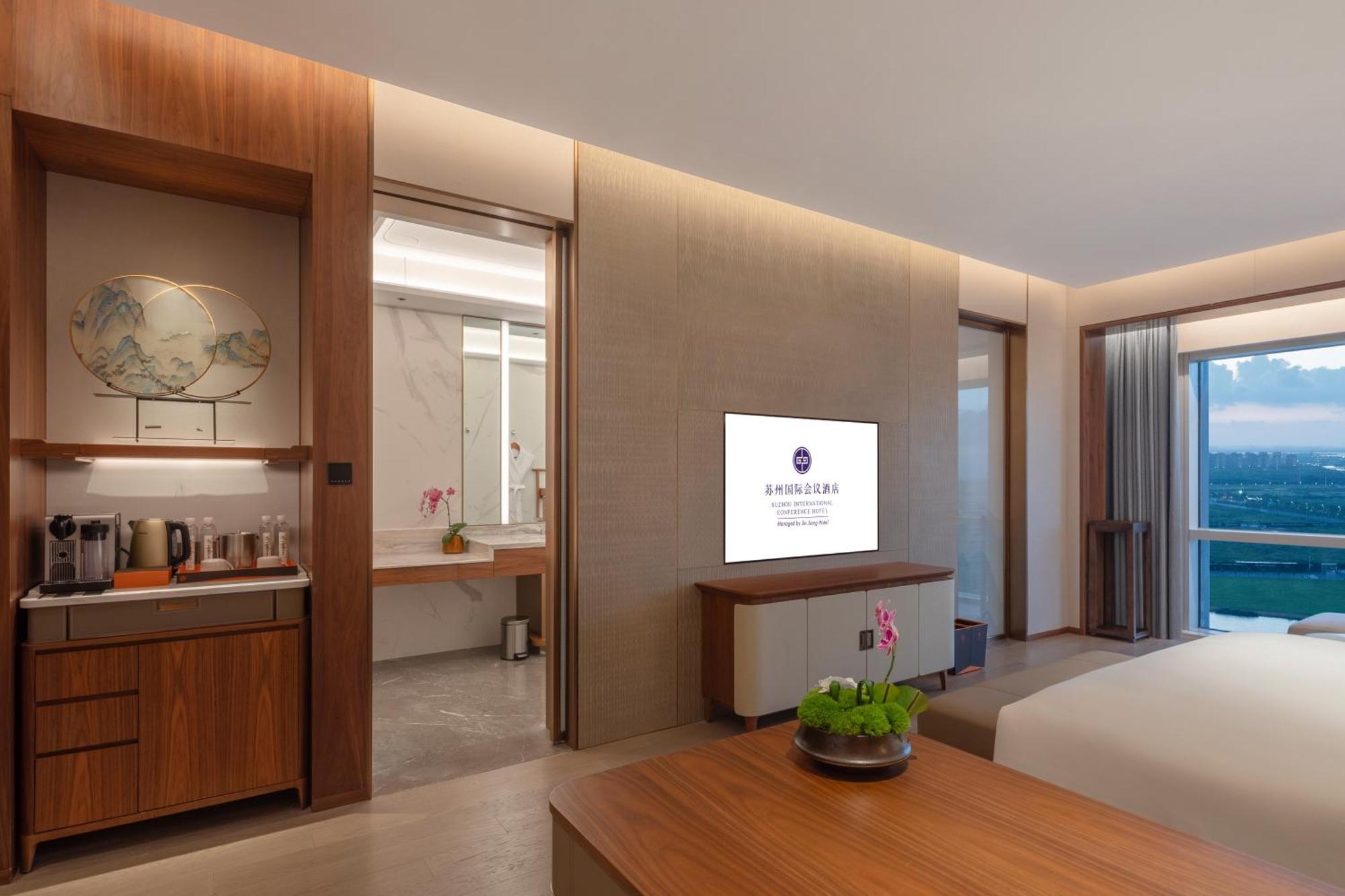 Suzhou International Conference Hotel Dış mekan fotoğraf