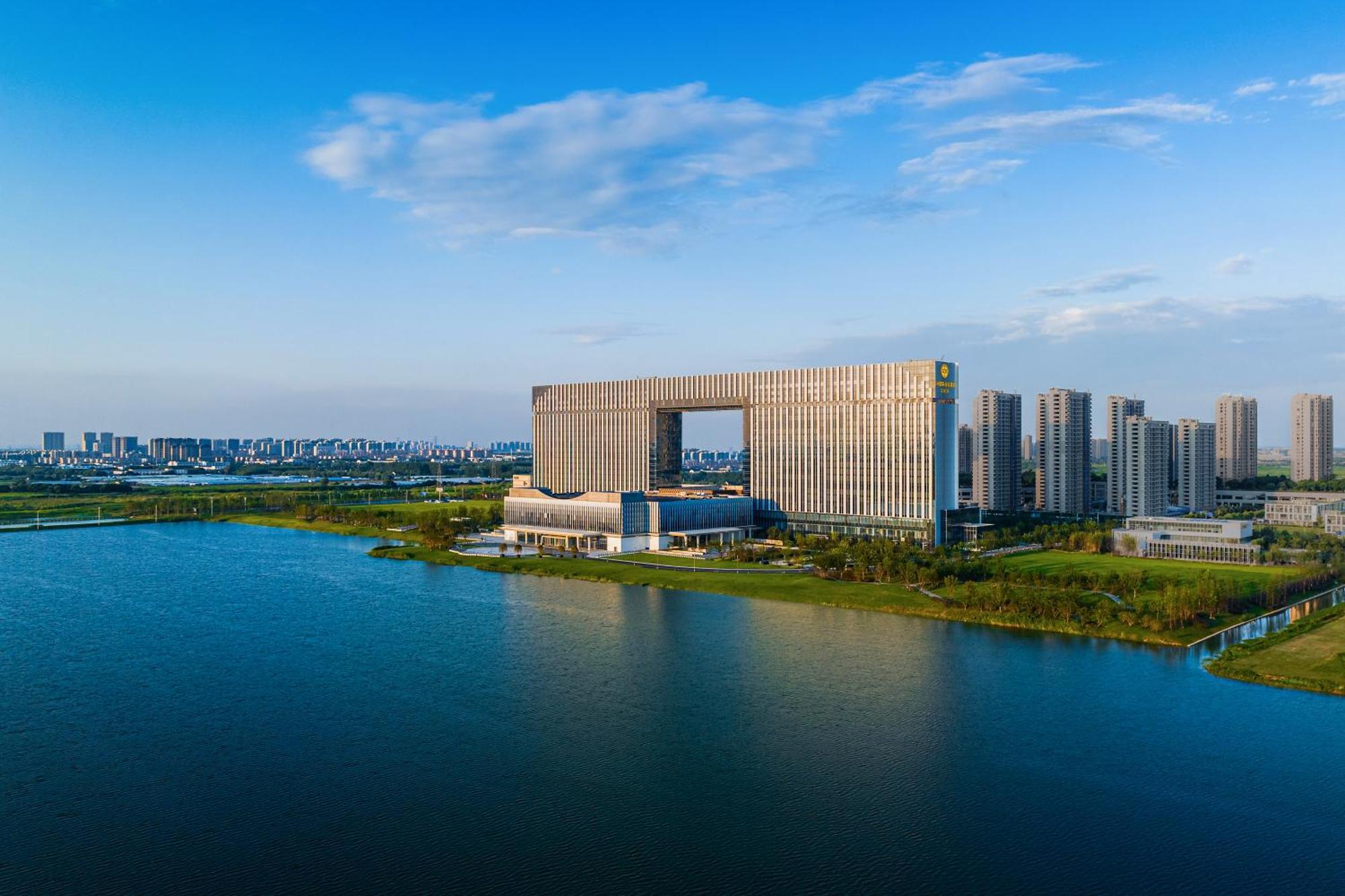Suzhou International Conference Hotel Dış mekan fotoğraf